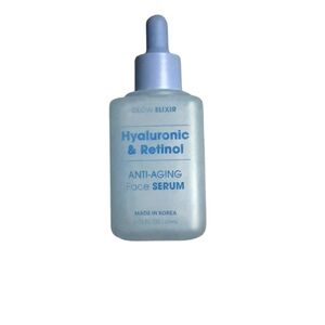 Korean Glow Elixir Hyaluronic & Retinol Anti-Aging Facial Serum 2fl.oz 🔥🔥nwob🔥🔥